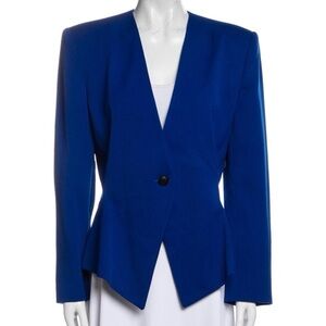 Elegant Blue Women's Jacket